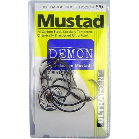 Mustad Circle Hooks 1 Mustad Circle Hooks