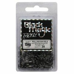Black Magic Rolling Swivel 34 Pack