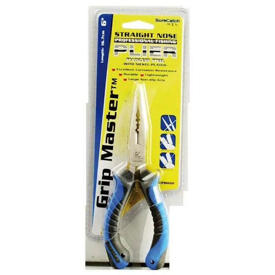 Surecatch Gripmaster Bent Nose Pliers 6in 1 Surecatch Gripmaster Bent Nose Pliers 6in