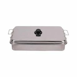 Pryml Deluxe Stainless Steel Two Burner Fish Smoker