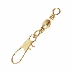 Pryml Brass Barrel Snap Swivel 40 Pack