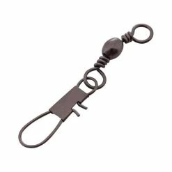 Pryml Black Barrel Snap Swivel 10 Pack
