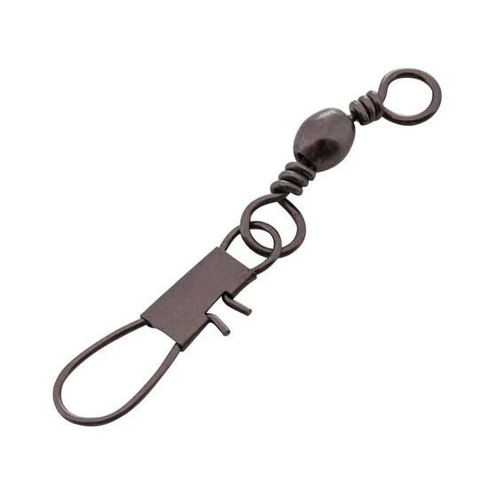 Pryml Black Barrel Snap Swivel 40 Pack 1 Pryml Black Barrel Snap Swivel 40 Pack