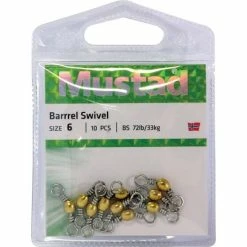 Mustad Barrel Brass Swivel