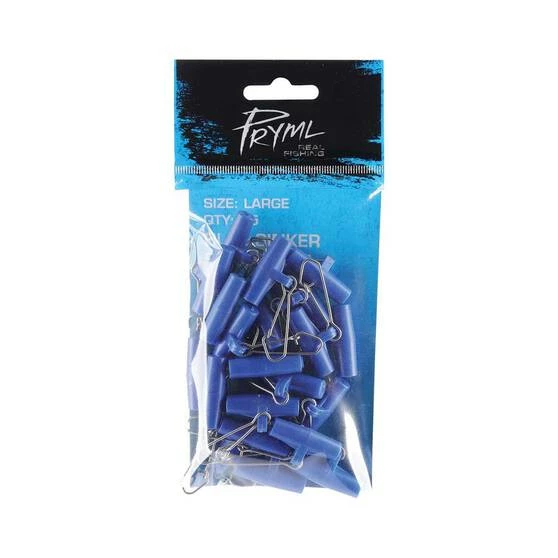 Pryml Sinker Slider 25pk Blue Large 1 Pryml Sinker Slider 25pk Blue Large