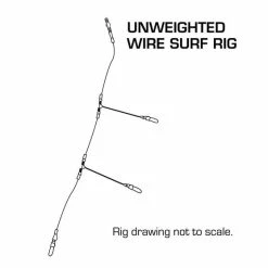 Pryml Unweighted Wire Surf Rig