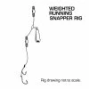 Pryml Weighted Running Snapper Rig