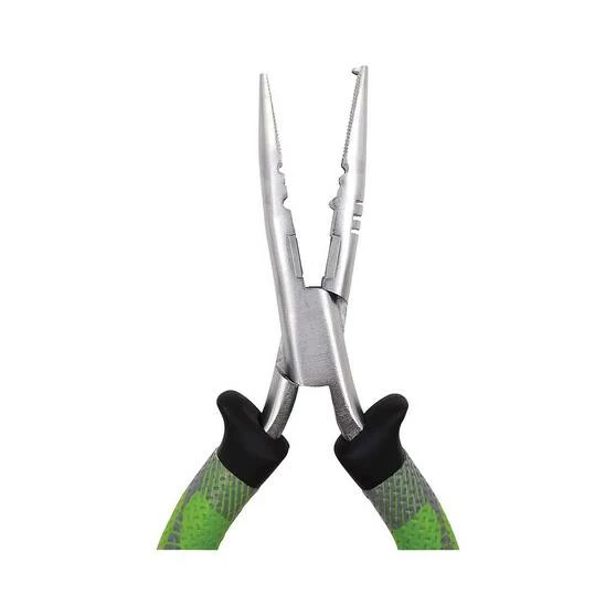 Mustad Stainless Steel Split Ring Plier 7in Green 3 Mustad Stainless Steel Split Ring Plier 7in Green - Image 3