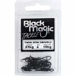 Black Magic Ball Bearing Twin Spin Swivel