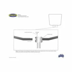 Hookem Hook'em Rubberised Standard Landing Net 100cm -Cheap Fishing Rod Store BCF 643108 03 hi res