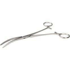 Samaki Stainless Steel Bent Nose Forceps Small